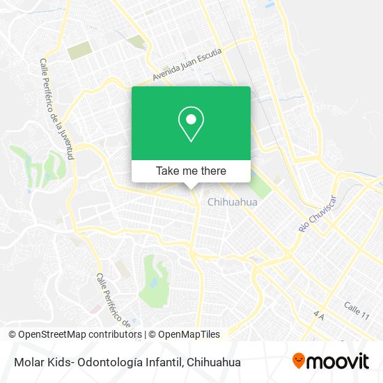 Mapa de Molar Kids- Odontología Infantil