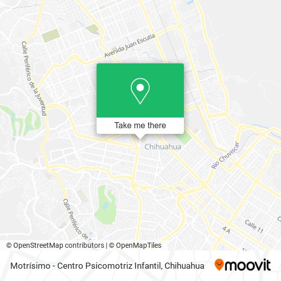 Mapa de Motrísimo - Centro Psicomotriz Infantil