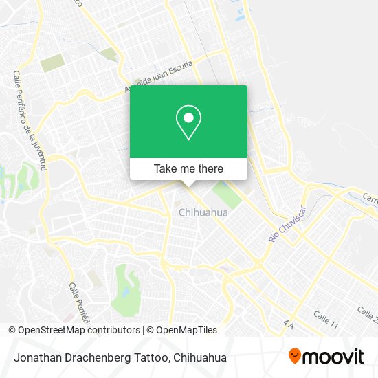 Jonathan Drachenberg Tattoo map