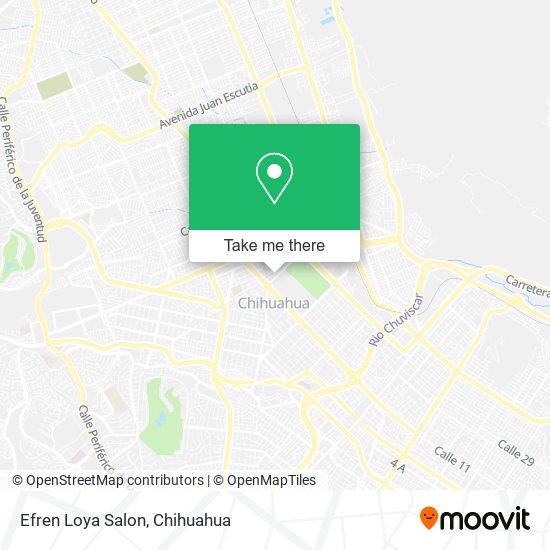 Mapa de Efren Loya Salon