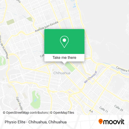 Physio Elite - Chihuahua map