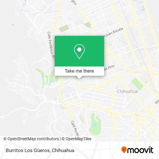 Burritos Los Güeros map