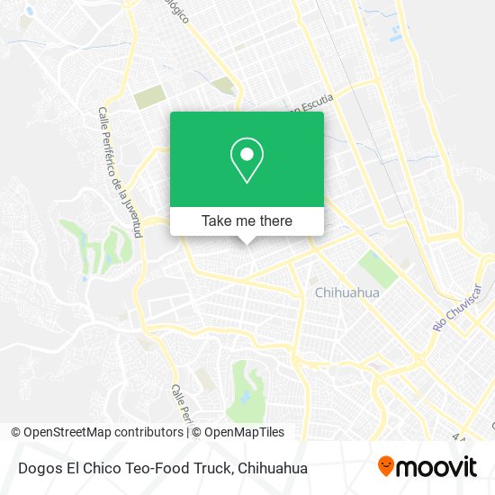 Dogos El Chico Teo-Food Truck map