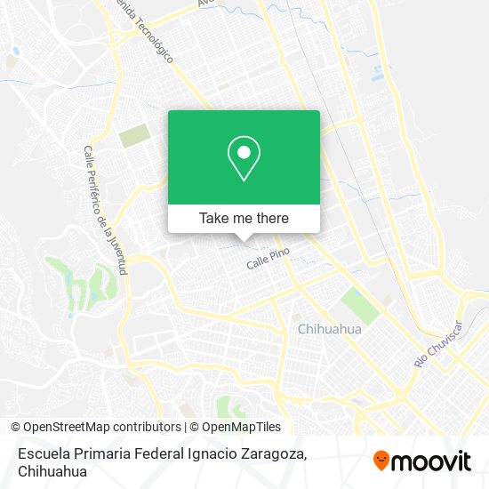 Escuela Primaria Federal Ignacio Zaragoza map
