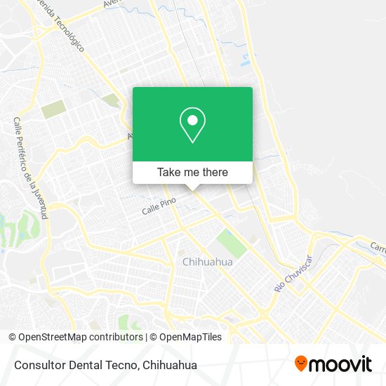 Mapa de Consultor Dental Tecno