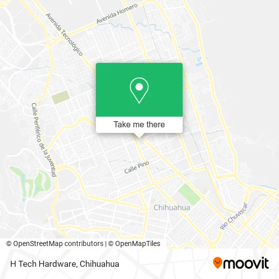 Mapa de H Tech Hardware