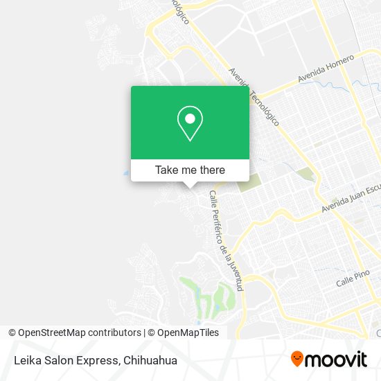 Leika Salon Express map