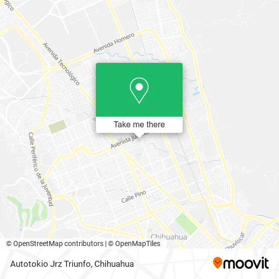Autotokio Jrz Triunfo map