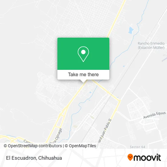 Mapa de El Escuadron