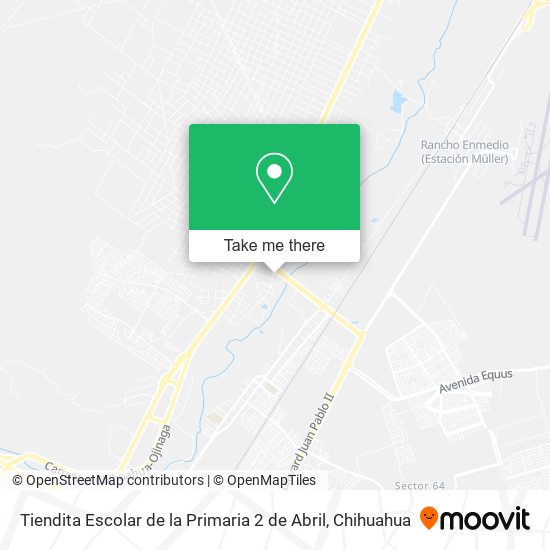 Tiendita Escolar de la Primaria 2 de Abril map