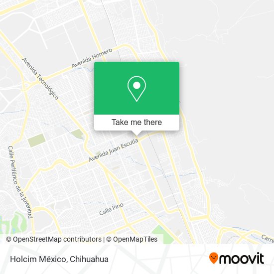 Holcim México map