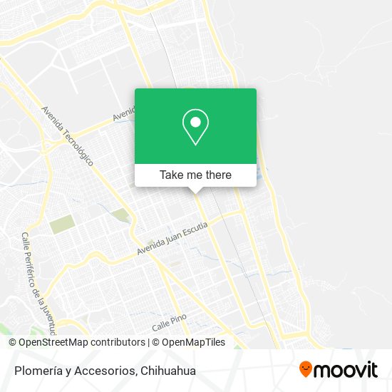 Mapa de Plomería y Accesorios