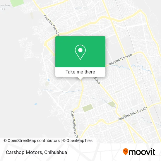 Carshop Motors map