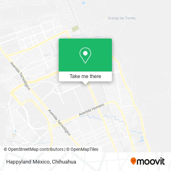 Mapa de Happyland México