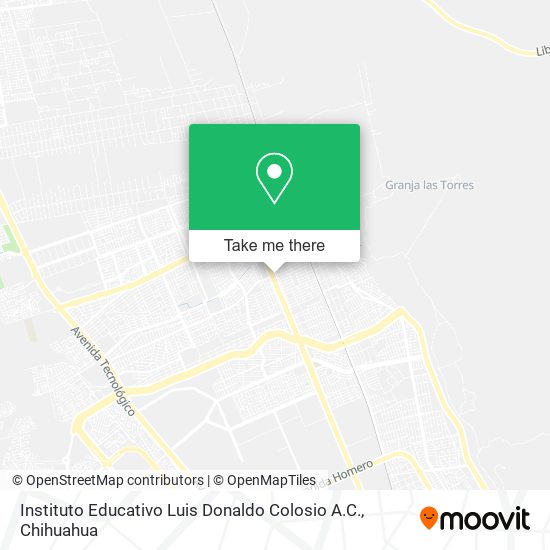 Instituto Educativo Luis Donaldo Colosio A.C. map