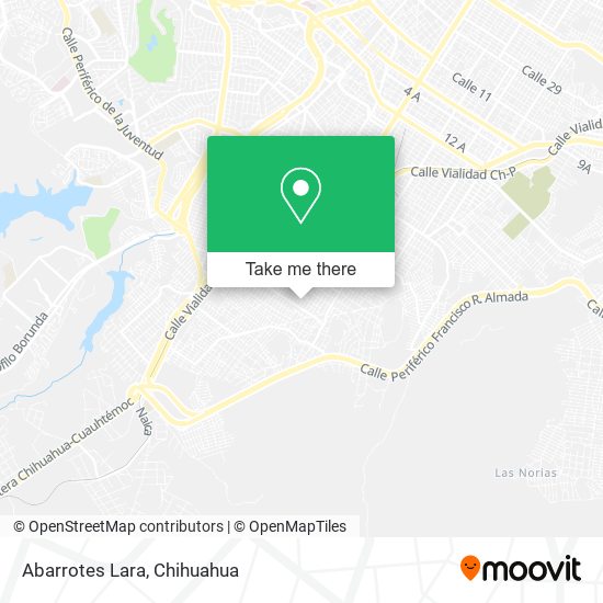 Mapa de Abarrotes Lara