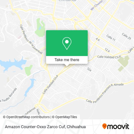 Amazon Counter-Oxxo Zarco Cuf map