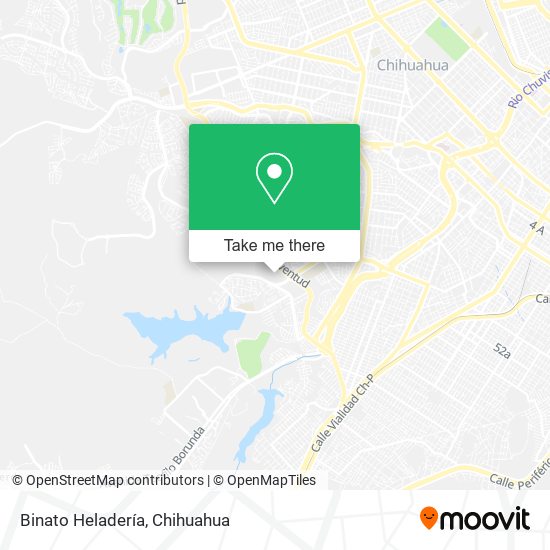 Binato Heladería map