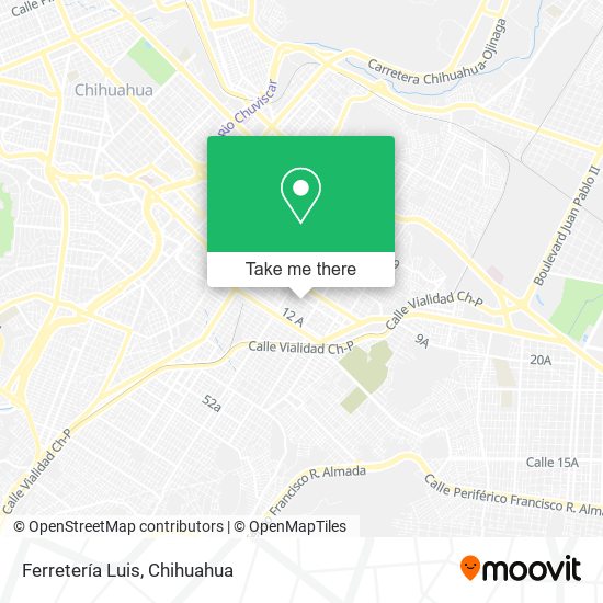 Ferretería Luis map