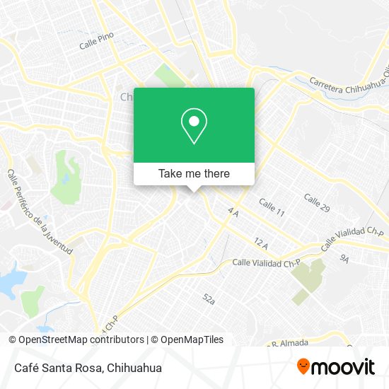 Mapa de Café Santa Rosa