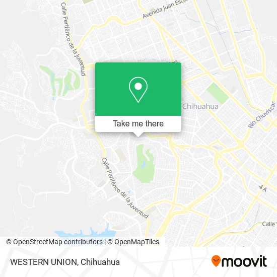 WESTERN UNION map
