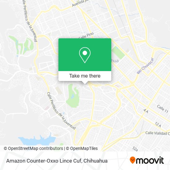Amazon Counter-Oxxo Lince Cuf map