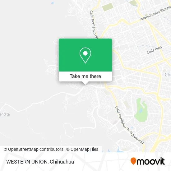 WESTERN UNION map