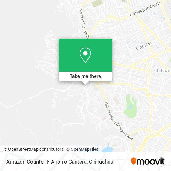 Amazon Counter-F Ahorro Cantera map