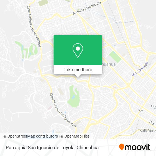 Mapa de Parroquia San Ignacio de Loyola