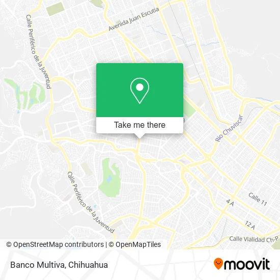 Mapa de Banco Multiva