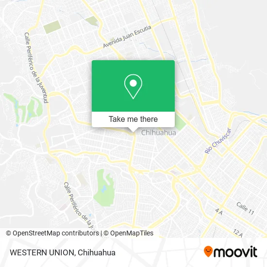 Mapa de WESTERN UNION
