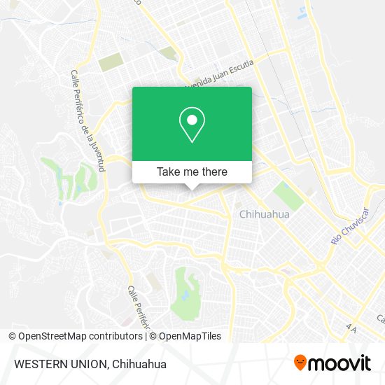 Mapa de WESTERN UNION