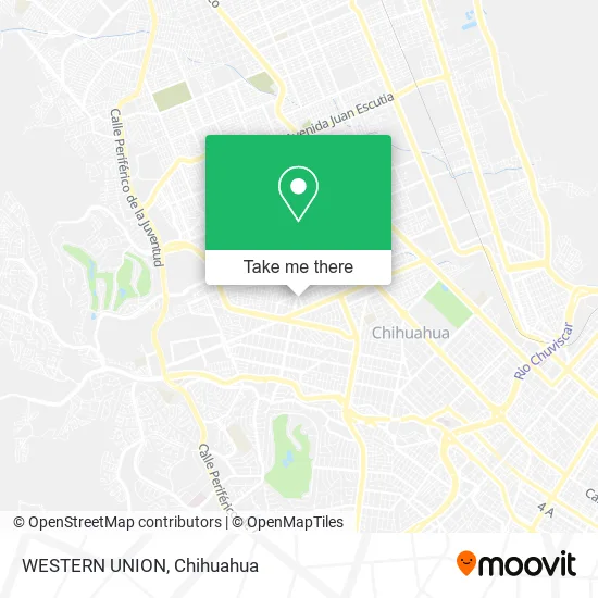 Mapa de WESTERN UNION