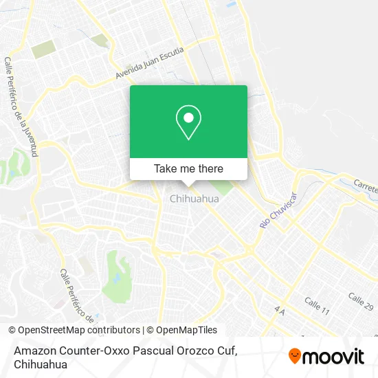 Amazon Counter-Oxxo Pascual Orozco Cuf map