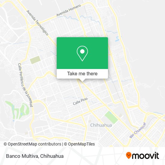 Mapa de Banco Multiva