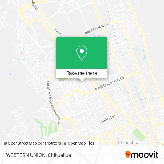 WESTERN UNION map