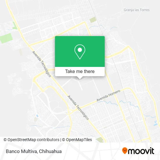 Banco Multiva map