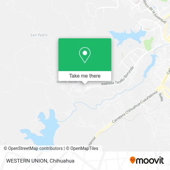 WESTERN UNION map