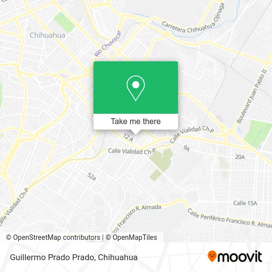 Guillermo Prado Prado map