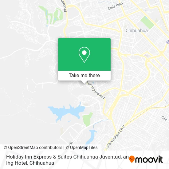 Mapa de Holiday Inn Express & Suites Chihuahua Juventud, an Ihg Hotel