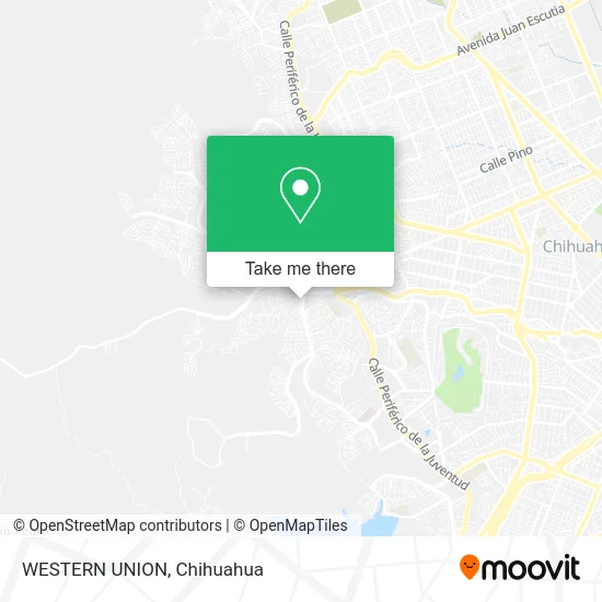 WESTERN UNION map