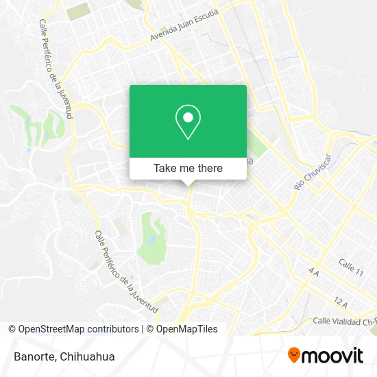Mapa de Banorte