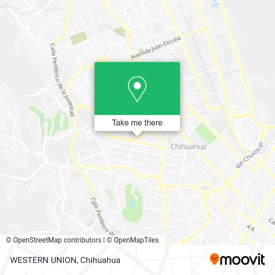 Mapa de WESTERN UNION