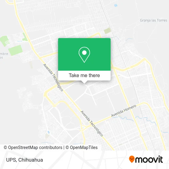 Mapa de UPS