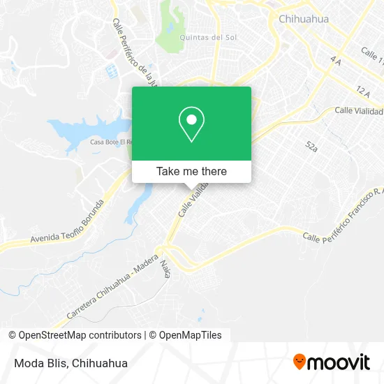 Moda Blis map