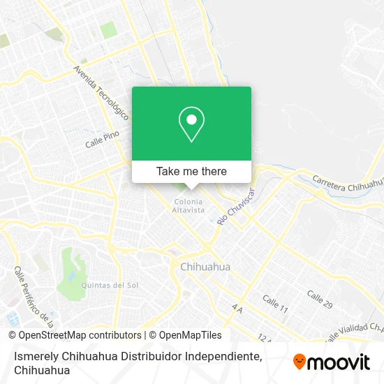 Ismerely Chihuahua Distribuidor Independiente map