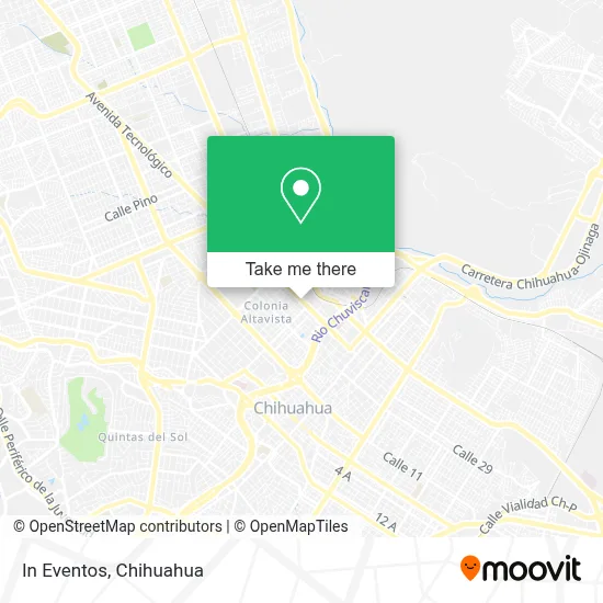 In Eventos map