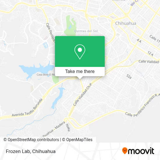 Frozen Lab map