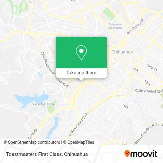 Toastmasters First Class map