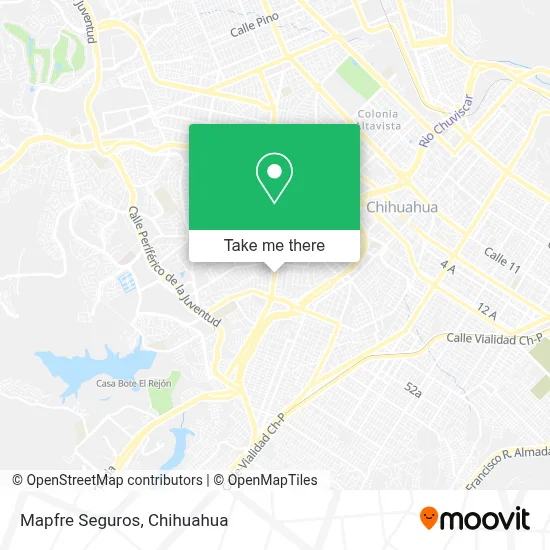 Mapfre Seguros map